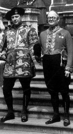 Sir Colin Cole and John Brooke-Little