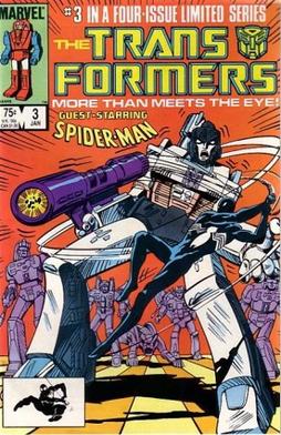 Transformers Marvel Comics Spider-Man vs. Megatron