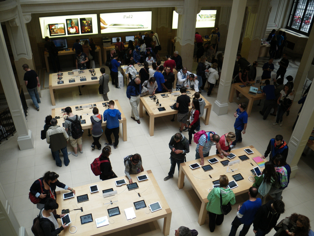 Image: Apple Store, Opéra 1