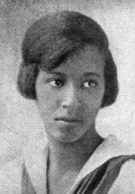 Artishia Wilkerson Jordan as a student, from a 1923 publication.