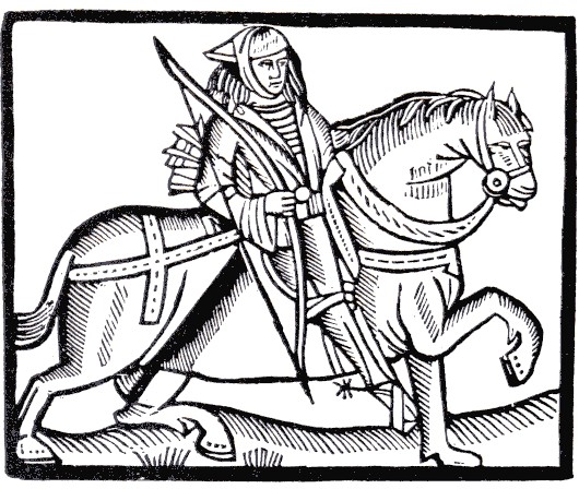 Robin Hood on a Horse