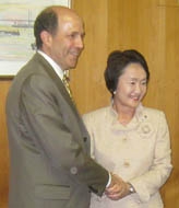 John Roos and Fumiko Hayashi 20090908