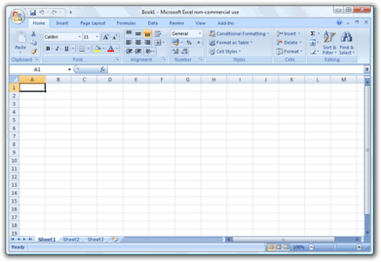 Ms office excel 2007 notes