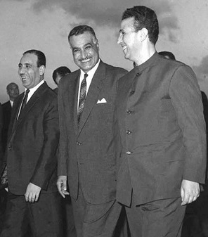 Nasser, Arif and Ben Bella