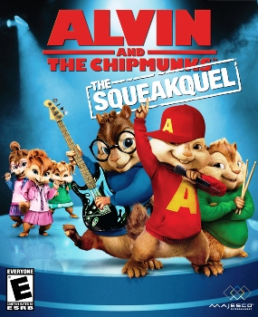 Alvin and the Chipmunks The Squeakquel Cover