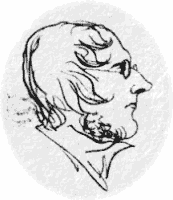 Branwell Brontë, self-portrait, 1840