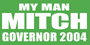 Mitch Daniels for Governor Logo 2004