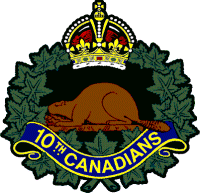 Cap badge of the 10th Battalion, C.E.F.