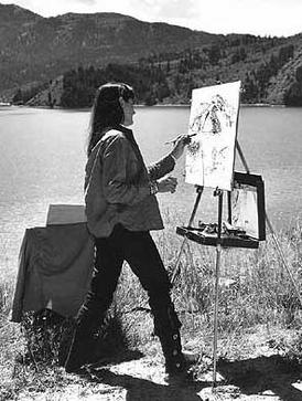 Photo of Ethel Magafan at Palisades Reservoir Minidoka Project Idaho.jpg