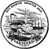 Official seal of Gardiner, Maine