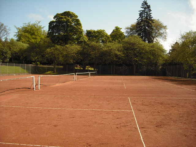 Tennis Courts, Kirkton Park - geograph.org.uk - 1306458