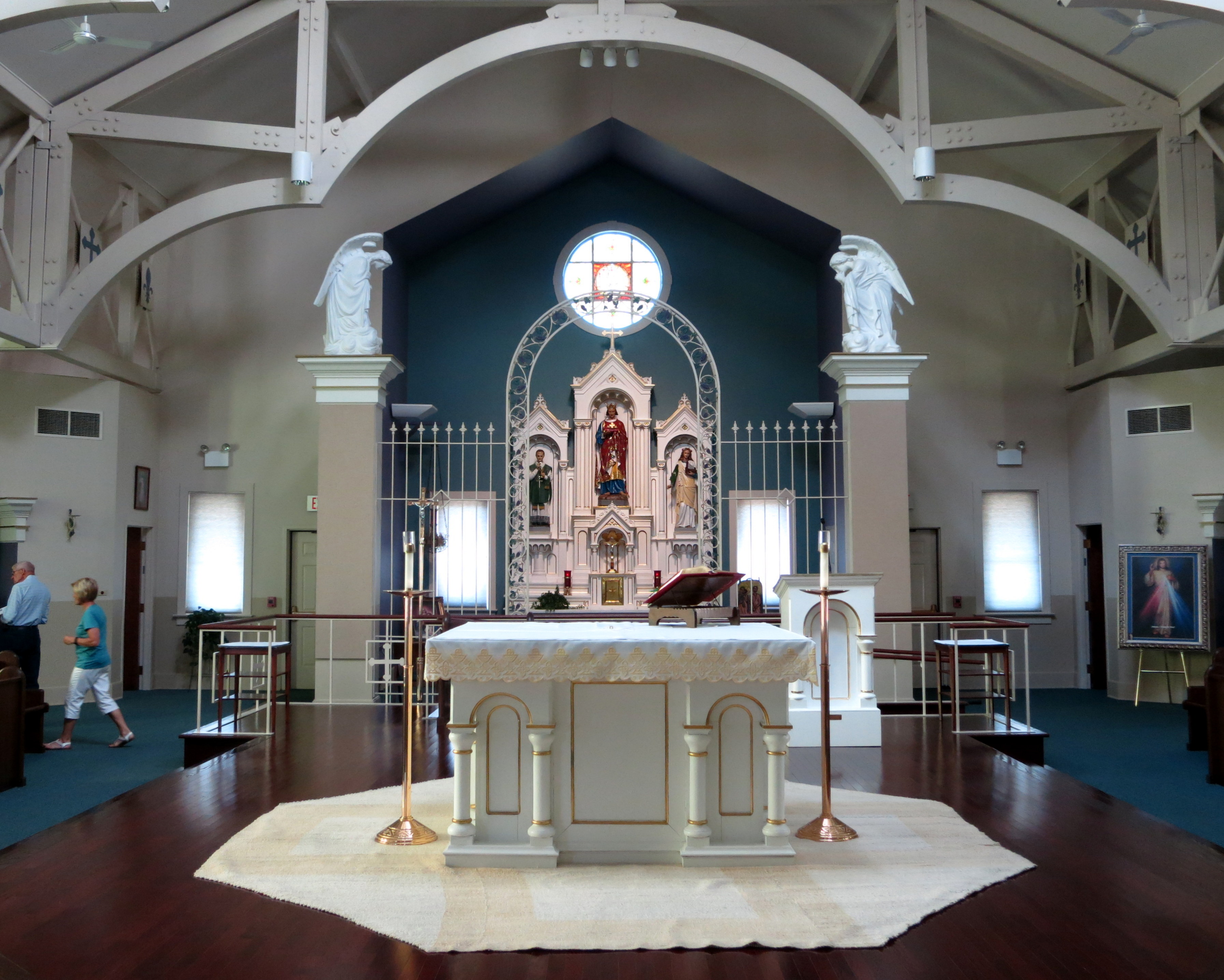 Image: Saint Louis Catholic Church (North Star, Ohio) - chancel