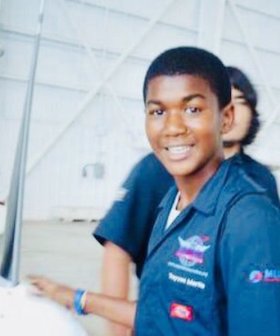Trayvon Martin at aviation camp.jpg