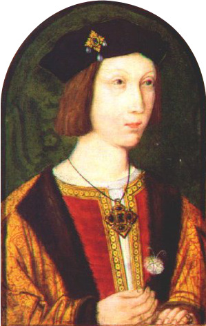 Anglo-Flemish School, Arthur, Prince of Wales (Granard portrait) -002