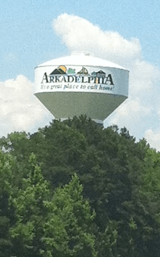 Arkadelphia water tower
