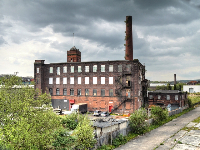 Victoria Mill, Bury (geograph 3954806)