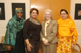 International Women's Day Honorees Visit HHS 2008