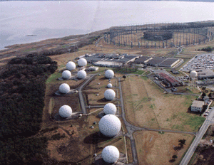 Security Hill at Misawa Air Base with AN-FLR-9 (1990s)