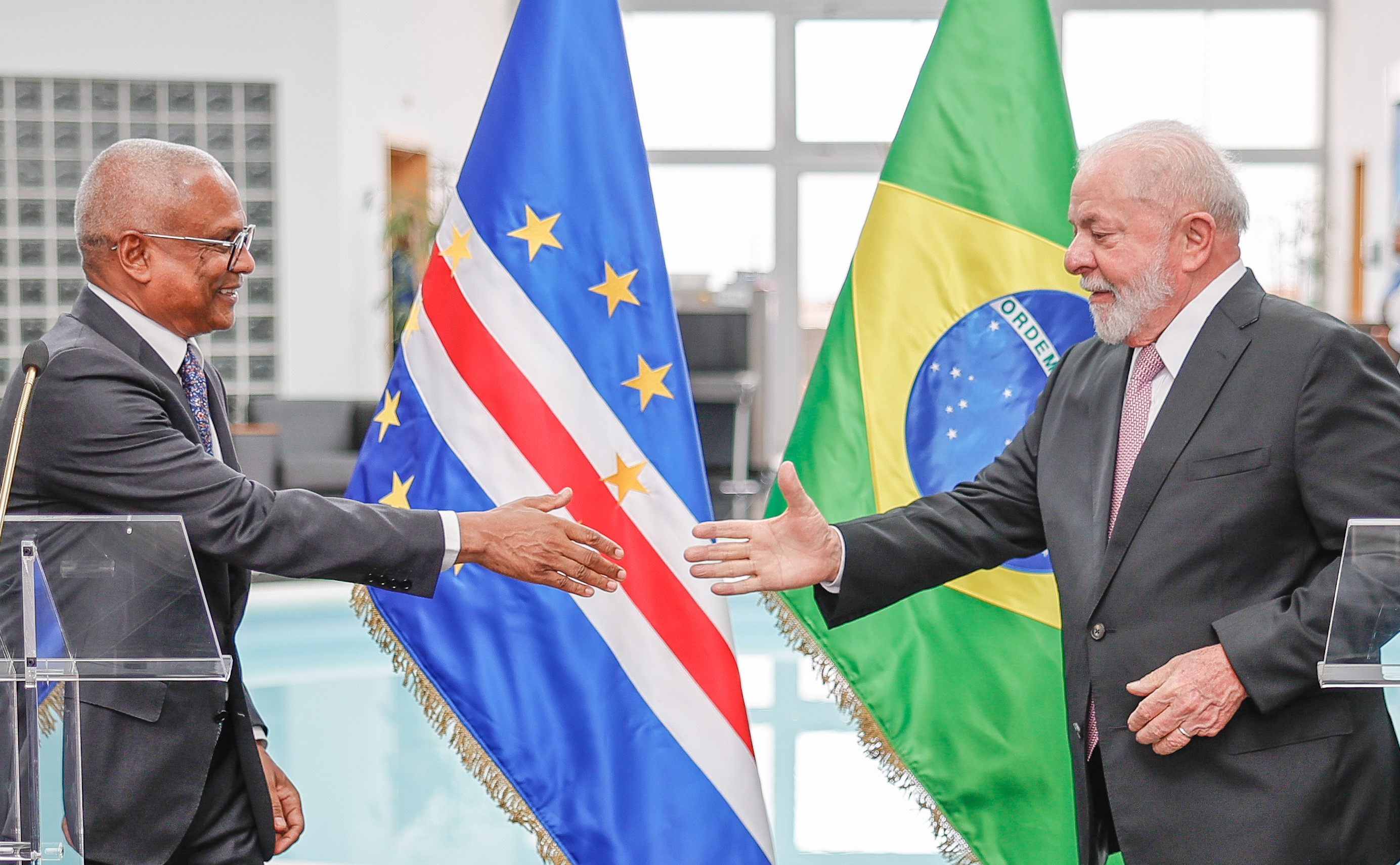 Image: 19.07.2023 - Encontro com o Presidente da República de Cabo