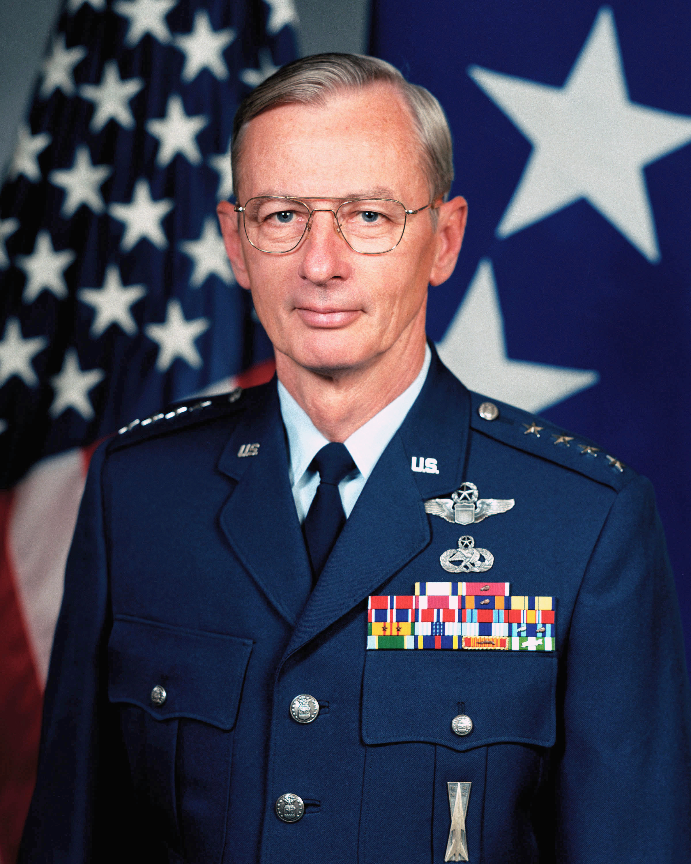 Image: General Charles C. McDonald, USAF (uncovered)