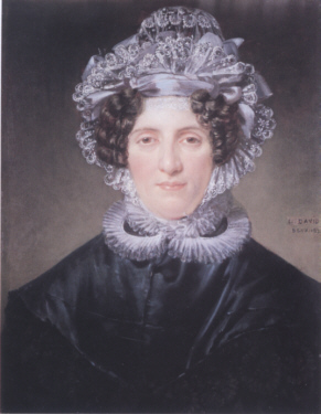 Pauline PANCKOUCKE, wife of Dominique-Vincent RAMEL, by Jacques-Louis DAVID 1820