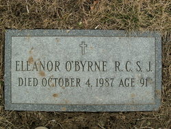 Eleanor O'Byrne Grave
