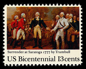 Stamp US 1977 13c Saratoga