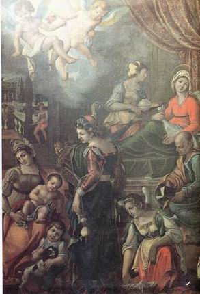 San giorgio a Castelnuovo, Cosimo Lotti, Natività di Maria (1602),