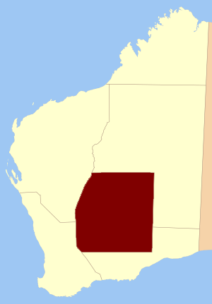 Central land division of Western Australia