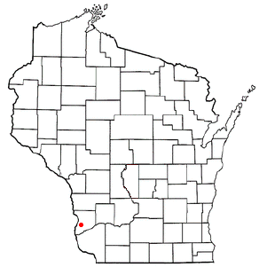 Location of Eastman, Wisconsin