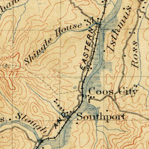 1896 USGS Topographic Map