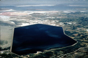 Arthur V. Watkins Dam and Willard Bay Utah