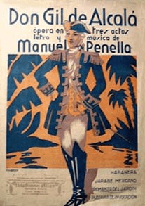 Don Gil de Alcalá (Manuel Penella Moreno 1932) cartel