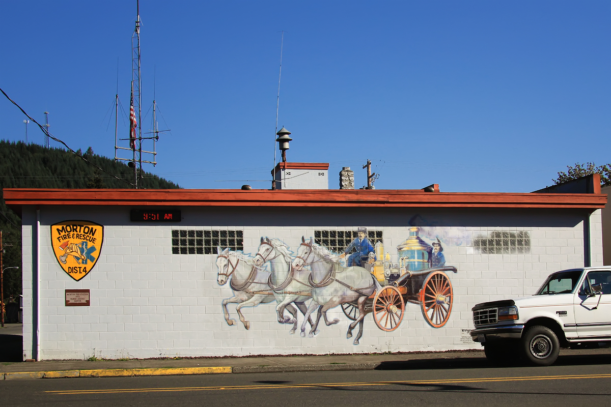 Image Morton, WA — Fire station