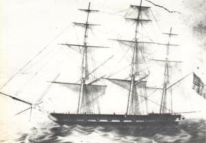 The sloop-of-war USS Preble