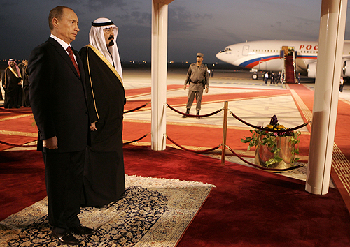 Vladimir Poetin in Saoedi-Arabië 11-12 februari 2007-1