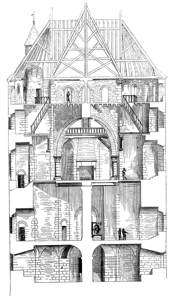 Etampes Donjon - enhanced