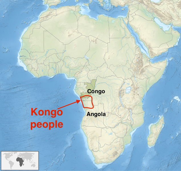 Kongo people in Africa