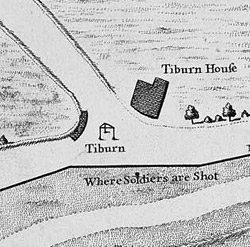Tyburn gallows 1746