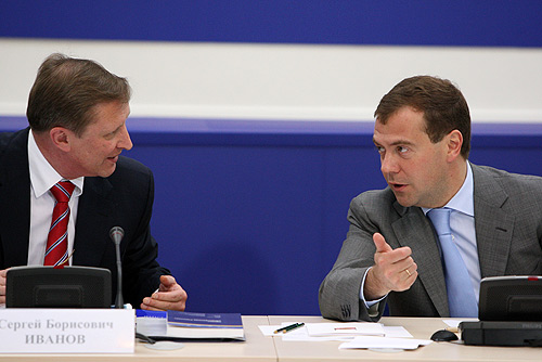 Dmitry Medvedev 17 July 2008-2