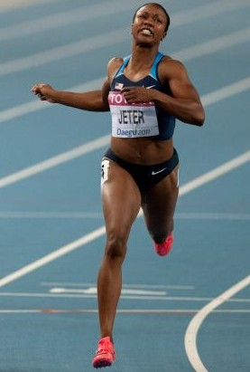 Campbell Jeter 200 m final Daegu 2011-2.jpg