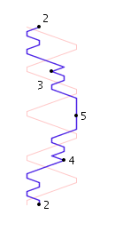 Doubles and Singles Blue Line