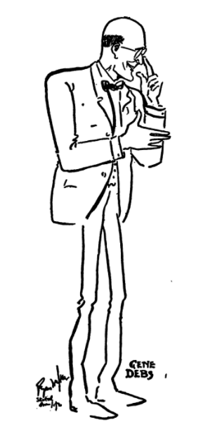 Eugene V. Debs cartoon