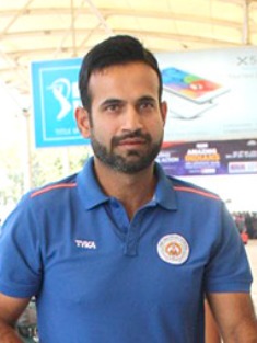Irfan Pathan at the Domestic Airport