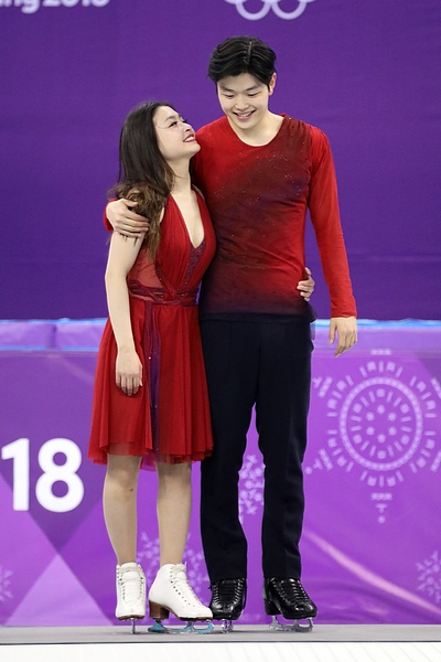 Maia Shibutani and Alex Shibutani at the Olympic Games 2018 42