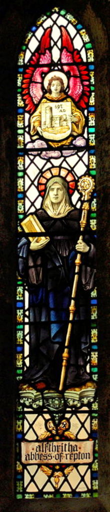 St Alfthritha at St Wystan's