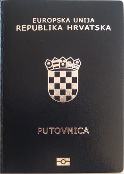Croatian biometric passport