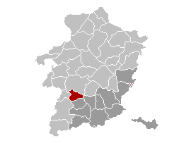 Alken Limburg Belgium Map