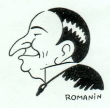 Georges Mandel - caricature par Romanin