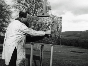 Photo of Bernat Klein painting